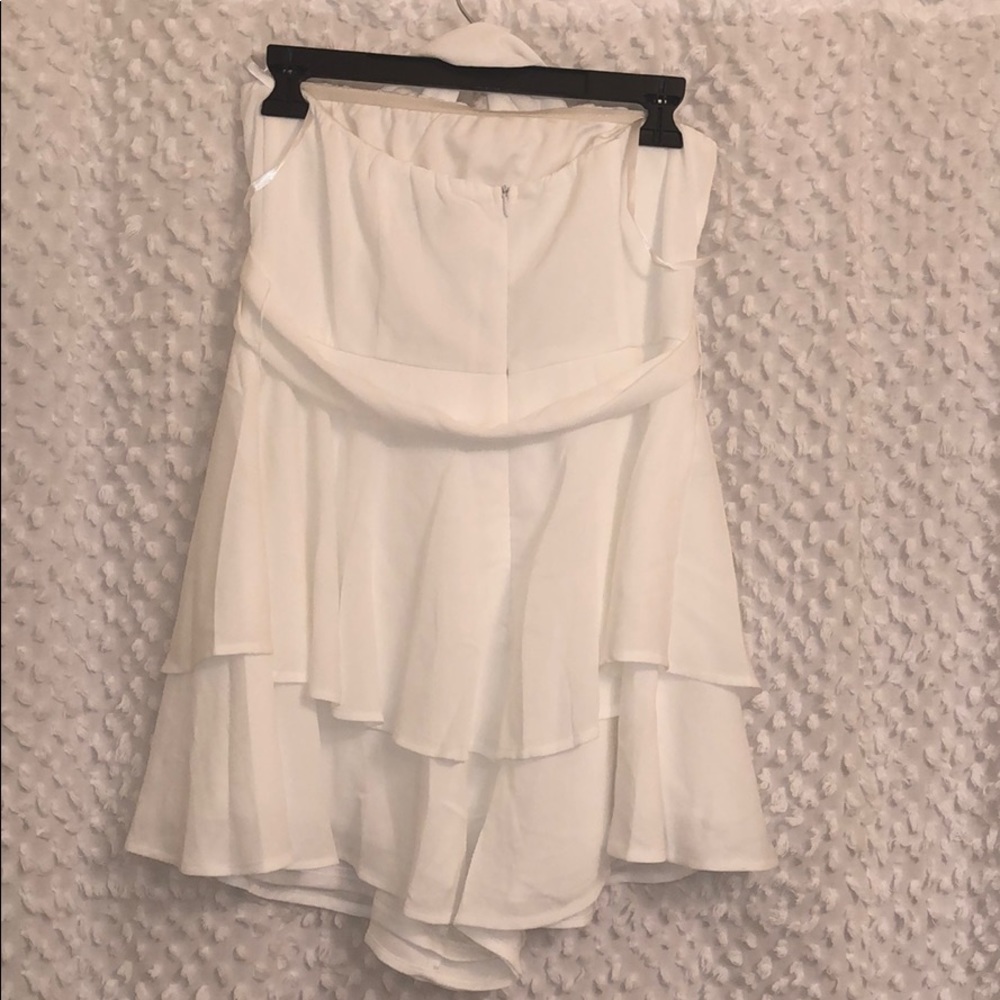 NWT White Ruffle Romper - Picture 6 of 6